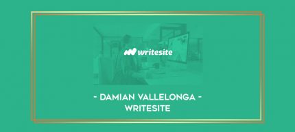Damian Vallelonga - WriteSite Online courses