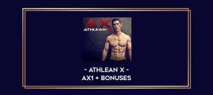Athlean X - AX1 + Bonuses Online courses